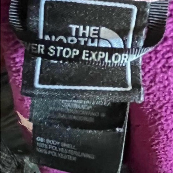 The North Face Women's Full Zip Fleece Jacket – Pink/Magenta Size Small - Picture 2 of 4